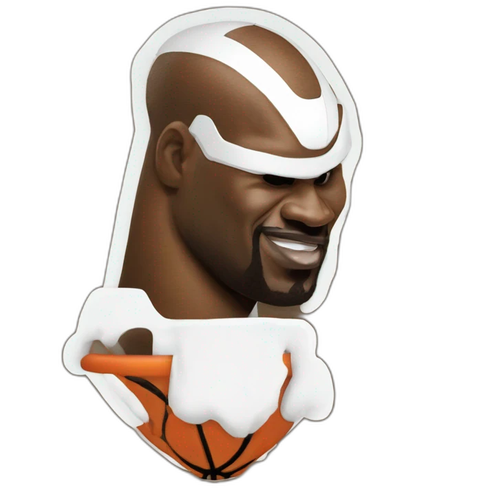 Slam Dunk of Shaquille O’Neal emoji
