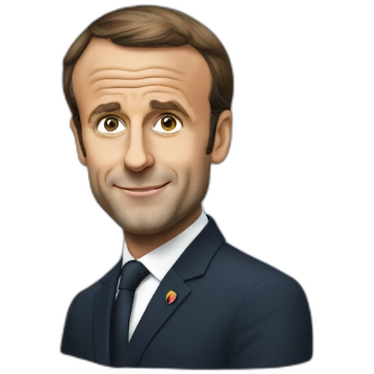 Emmanuel Macron emoji