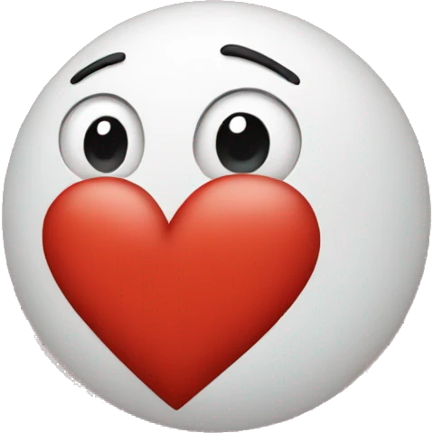 Red heart  emoji