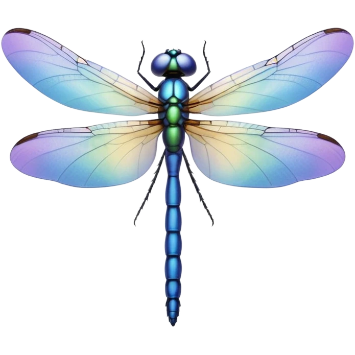 Periwinkle Dragonglfly emoji