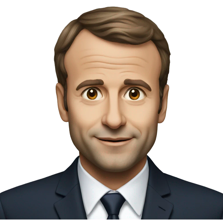 Emanuel Macron emoji