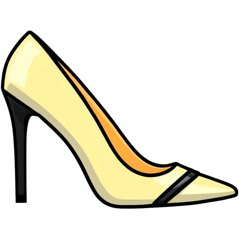 high heel shoe emoji