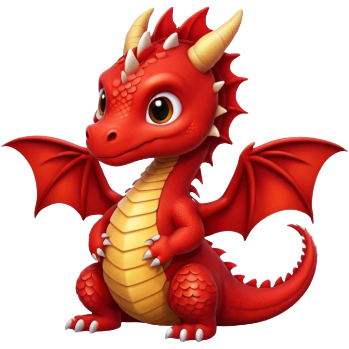 baby red dragon emoji