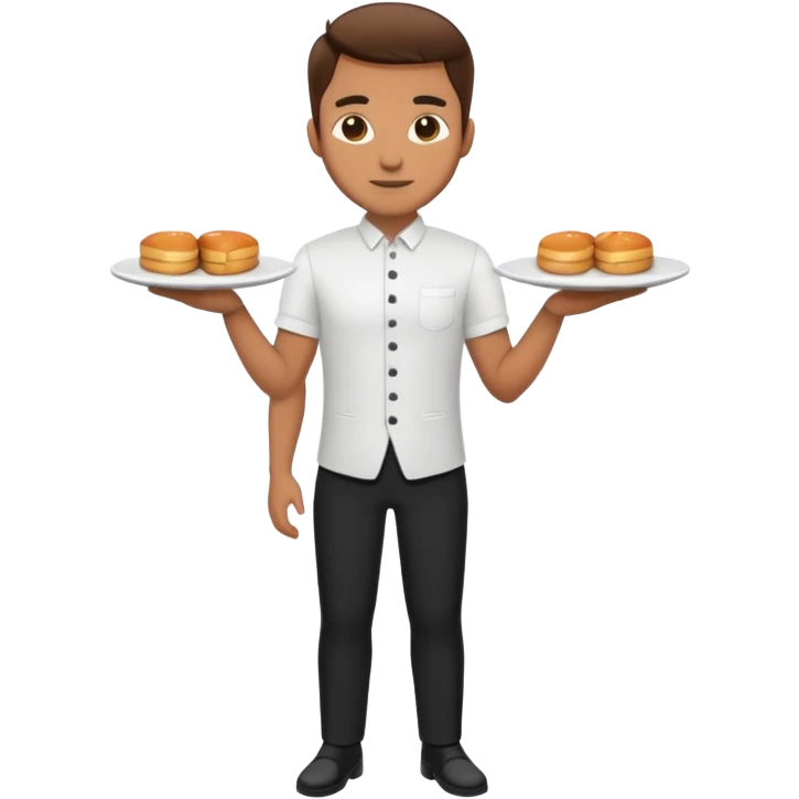waiters full body emoji