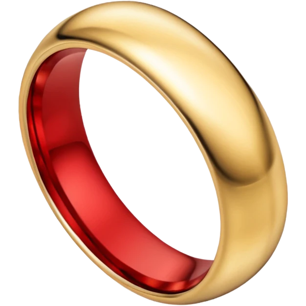 ring wedding gold red emoji