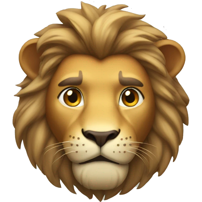 lion hero emoji
