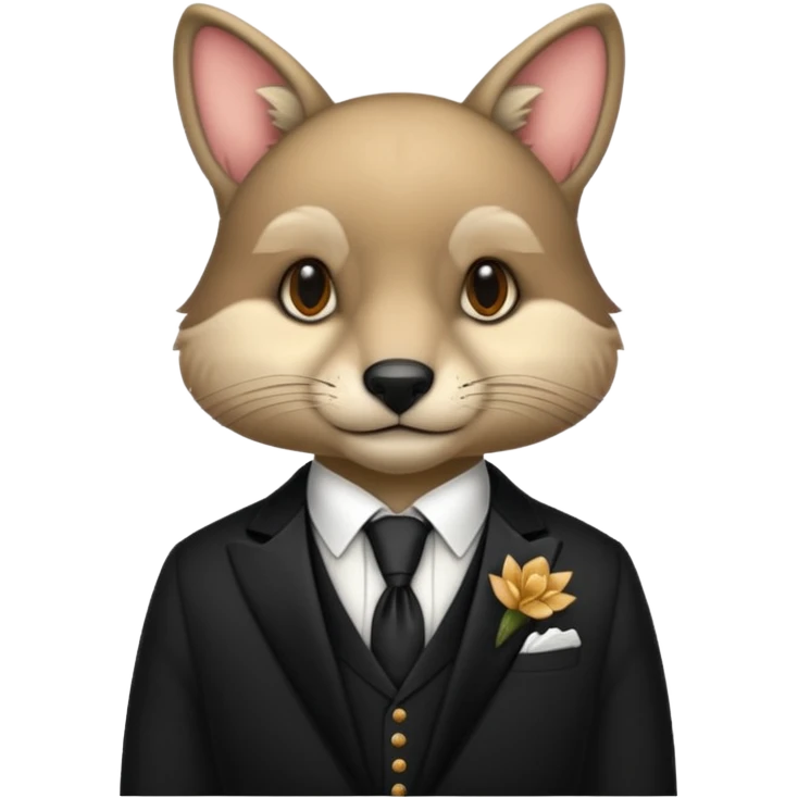 Animal in Formal Attire emoji