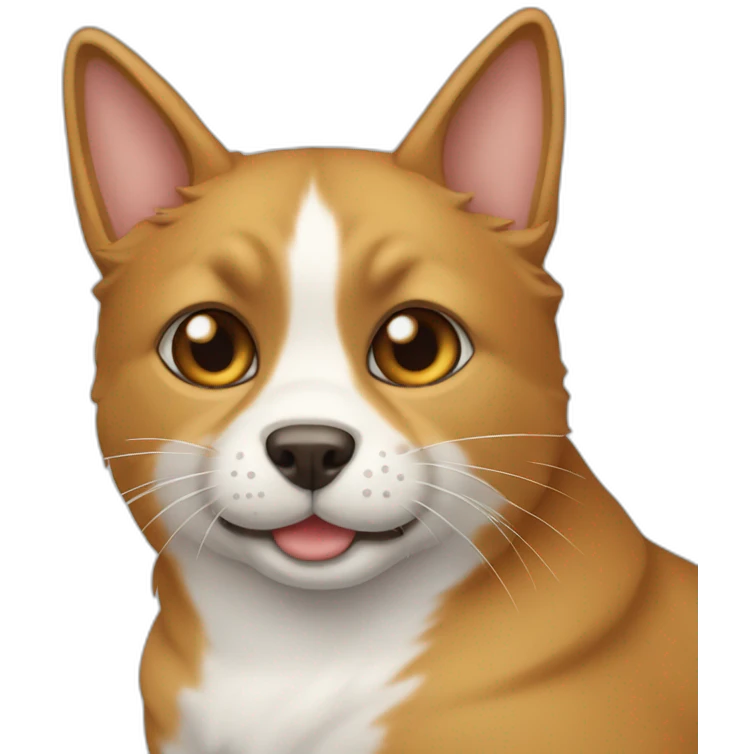 Perro-gato emoji