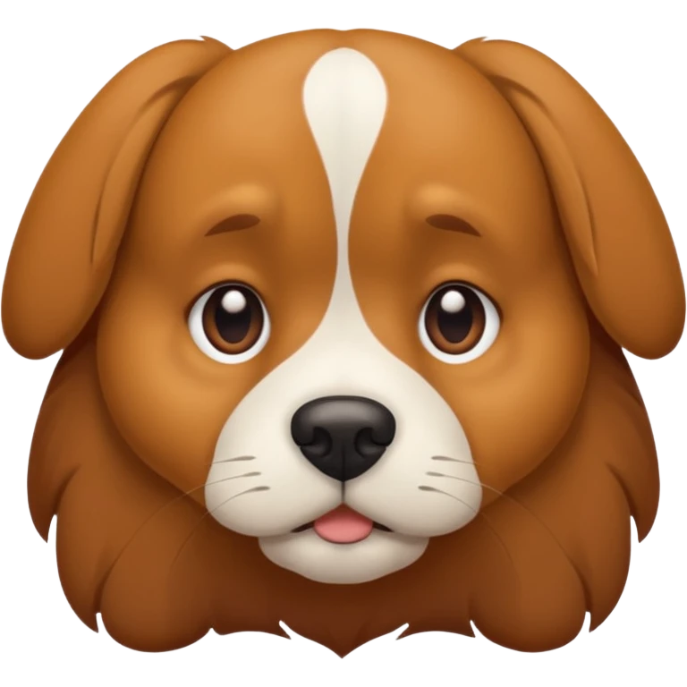 A dog that’s tired of people  emoji