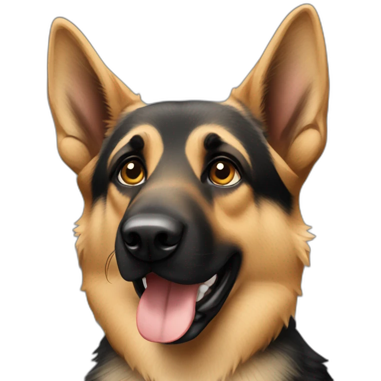 german shephard emoji