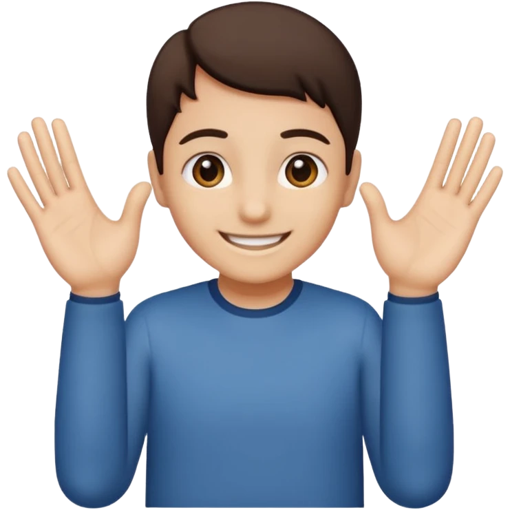 Mixe des emojis 🫴🏽🫳🏽😊6️⃣7️⃣77 emoji