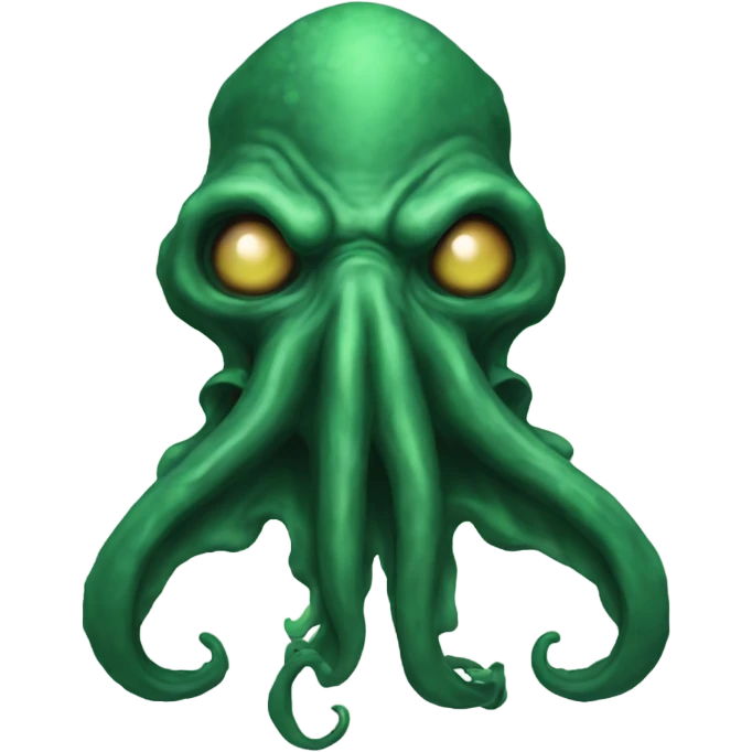 Cthulhu point emoji