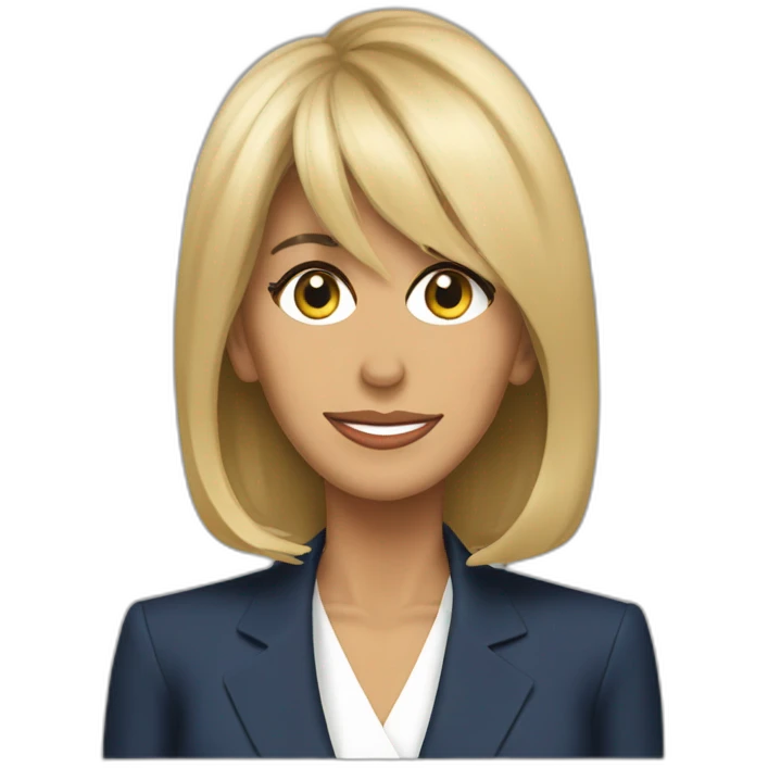 Brigitte Macron emoji