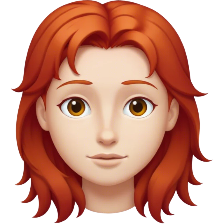 Pelirroja emoji