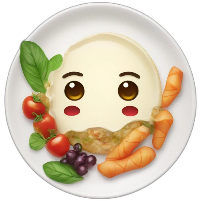 Gourmet plate emoji