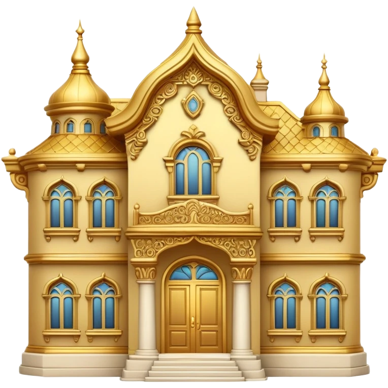 golden house emoji