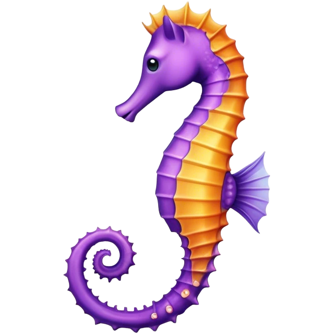 морской конек emoji