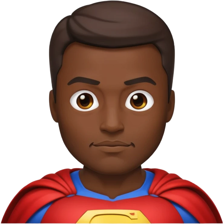 Generate super hero abstract emoji, father in superhero family emoji