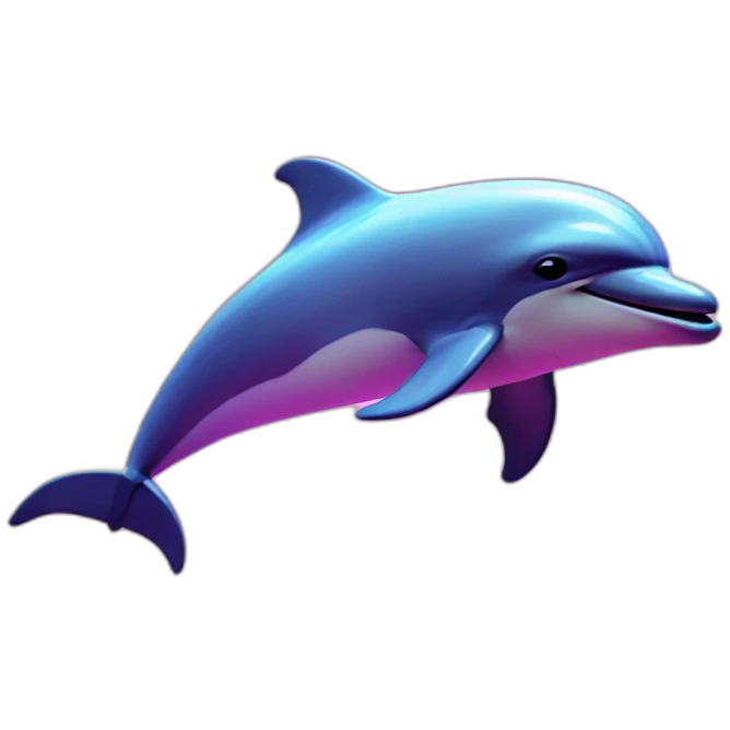 eccojam vaporwave dolphin emoji