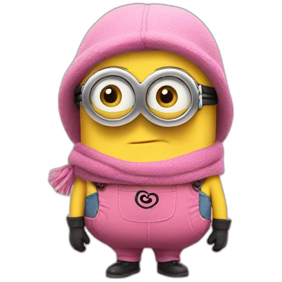 Minions rosa emoji