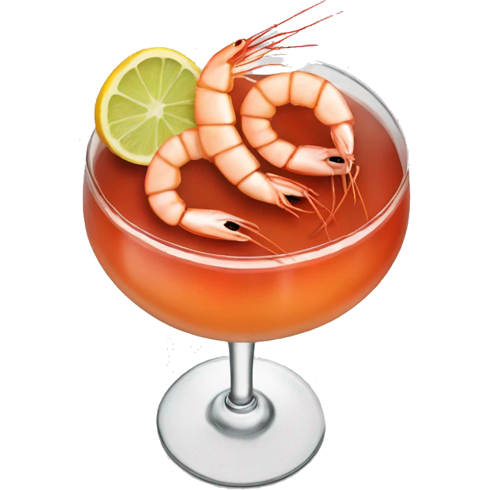Shrimp cocktail emoji