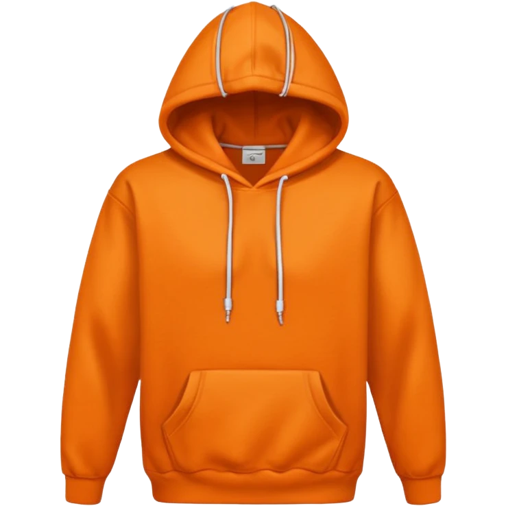 orange hoodie emoji