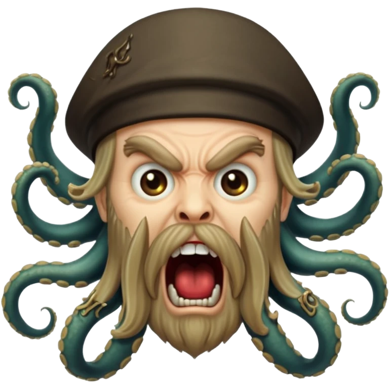 davy jones screaming emoji