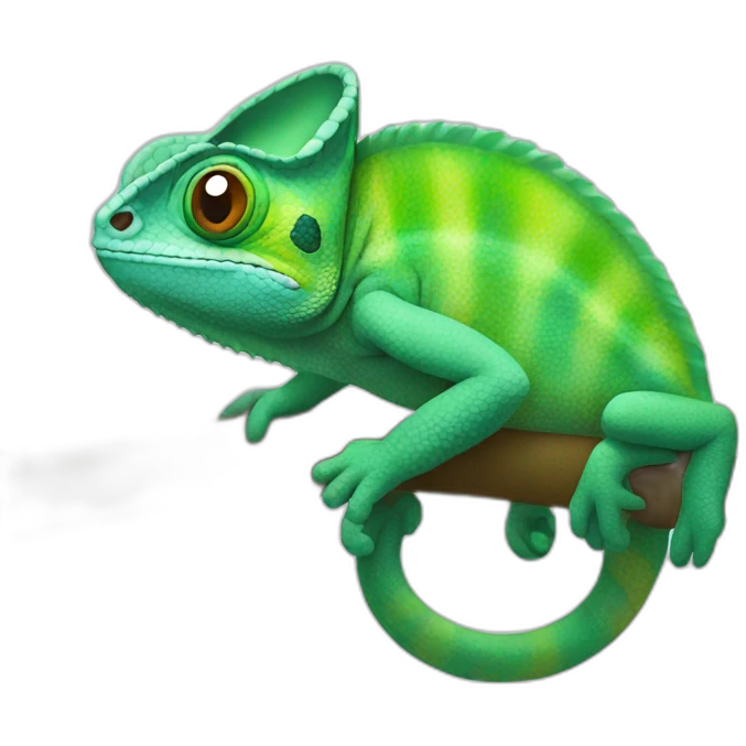 Chameleon emoji