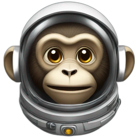Space monkey emoji