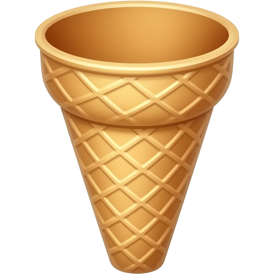 empty icecream cone emoji