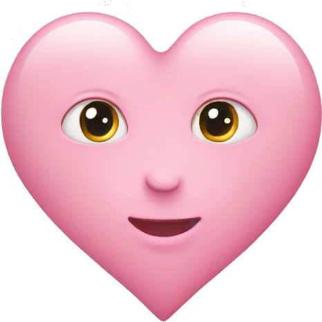 baby pink 2 hearts emoji