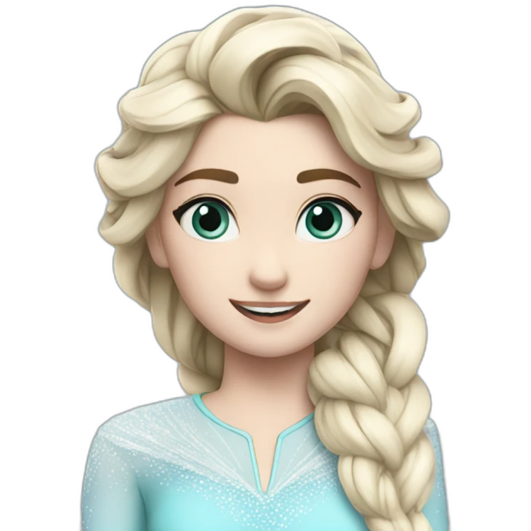 elsa-with-adidas emoji