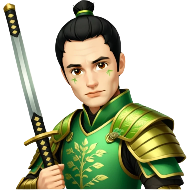 Emerald Samurai emoji