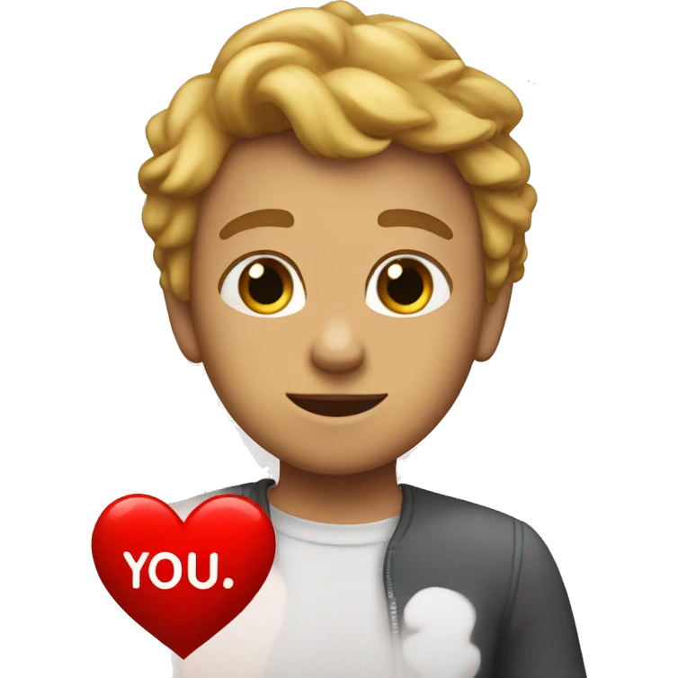 I love you  emoji