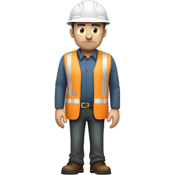 sad engineer who just lost their role after a re-tend with the client  emoji