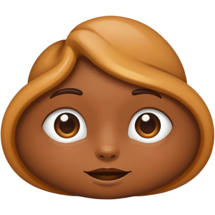 Make an asshole emoji emoji