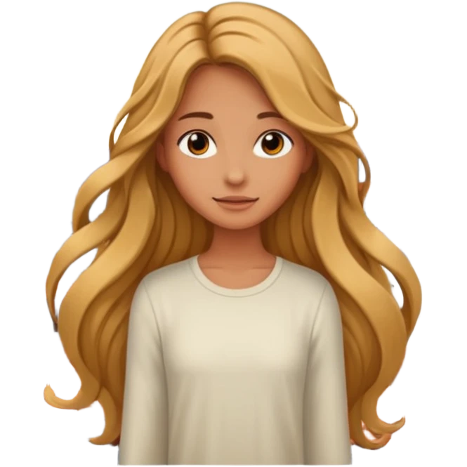 Rooftop girl emoji