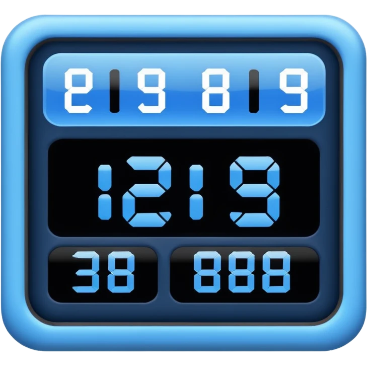 flip scoreboard emoji