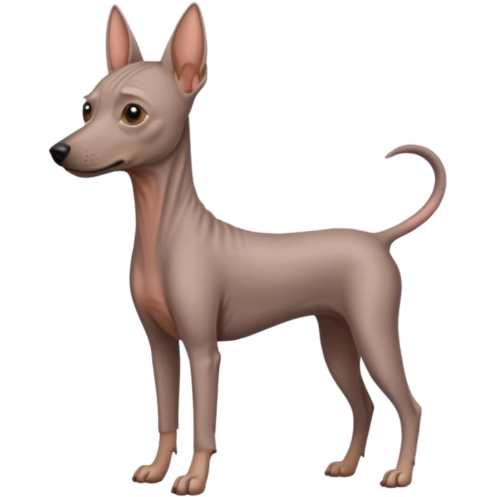 Mexican Hairless Dog emoji