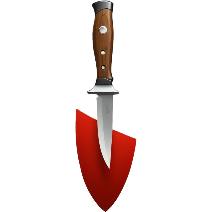 bulls eye with knife emoji