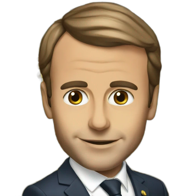 Emanuel Macron emoji