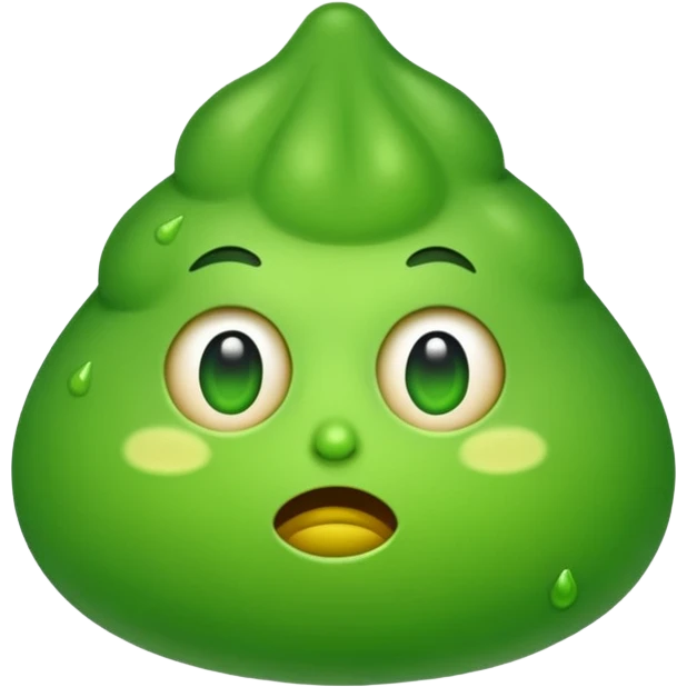 snot without a face emoji