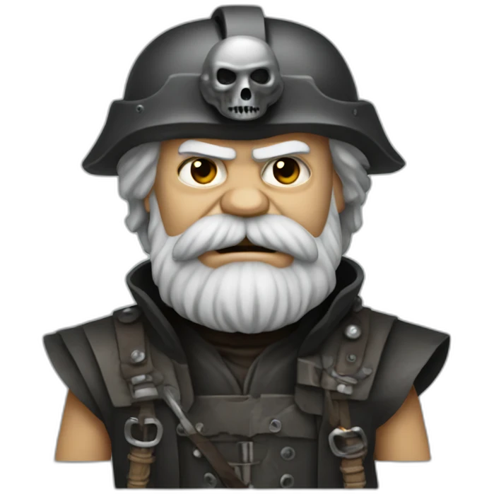 karl marx as mad max emoji