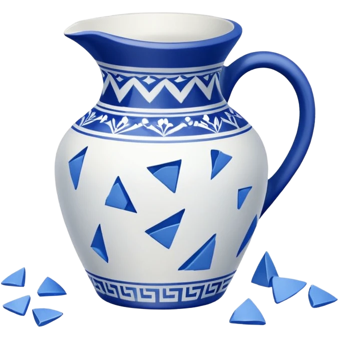 broken vase because of the ball emoji