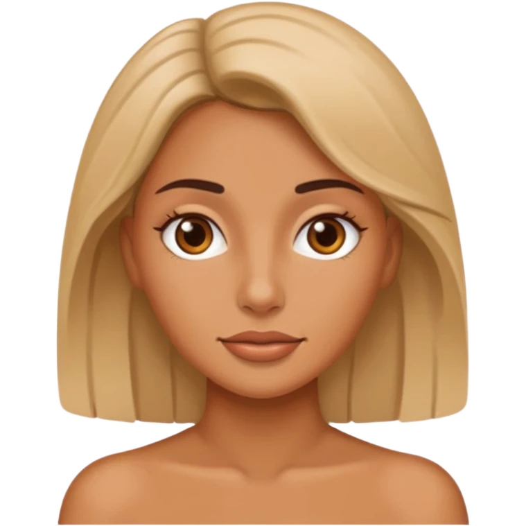 Naked woman pussu emoji