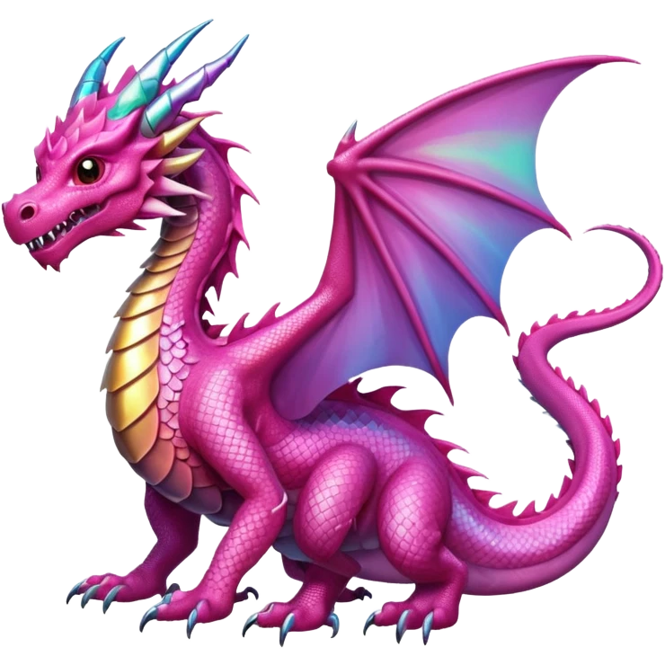 pink dragon emoji