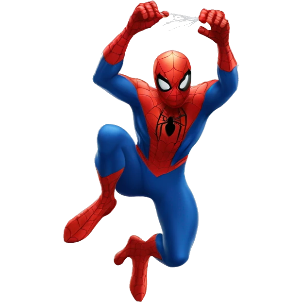 SPIDER MAN THROWING WEB  emoji