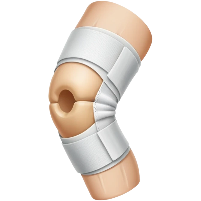 Bandaged knee emoji
