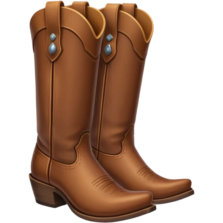 Cowboy boot emoji