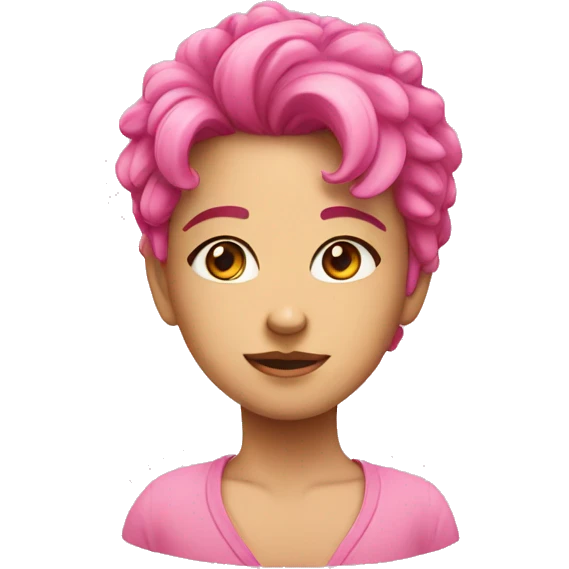 cute pink emoji